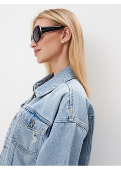 Mohito - Czarne okulary przeciwsłoneczne - czarny ze sklepu Mohito w kategorii Okulary przeciwsłoneczne damskie - zdjęcie 170815241