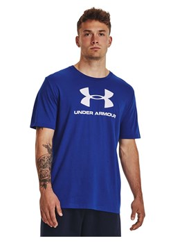 Under Armour Koszulka &quot;Sportystyle&quot; w kolorze niebieskim ze sklepu Limango Polska w kategorii T-shirty męskie - zdjęcie 170815361