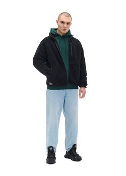 Cropp - Rozpinana bluza polarowa - czarny ze sklepu Cropp w kategorii Bluzy męskie - zdjęcie 170818863