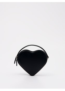 Mohito - Torebka serce - czarny ze sklepu Mohito w kategorii Listonoszki - zdjęcie 170819031