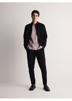 Reserved - Spodnie chino slim - czarny ze sklepu Reserved w kategorii Spodnie męskie - zdjęcie 170820983
