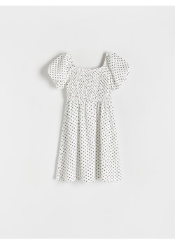 Reserved - Sukienka w groszki - wielobarwny ze sklepu Reserved w kategorii Sukienki dziewczęce - zdjęcie 170821340