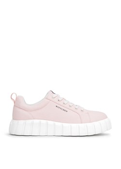 Damskie sneakersy na platformie różowe ze sklepu WITTCHEN w kategorii Trampki damskie - zdjęcie 170821443
