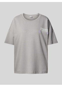 T-shirt z nadrukiem z napisem model ‘MOCCA IDA’ ze sklepu Peek&Cloppenburg  w kategorii Bluzki damskie - zdjęcie 170821950