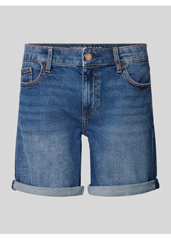 Szorty jeansowe o kroju regular fit z 5 kieszeniami ze sklepu Peek&Cloppenburg  w kategorii Szorty - zdjęcie 170822050