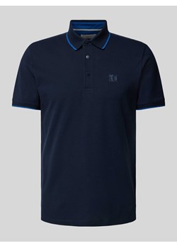 Koszulka polo z detalem z logo ze sklepu Peek&Cloppenburg  w kategorii T-shirty męskie - zdjęcie 170822124