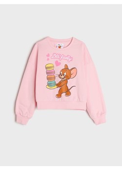 Sinsay - Bluza Tom i Jerry - różowy ze sklepu Sinsay w kategorii Bluzy dziewczęce - zdjęcie 170828132
