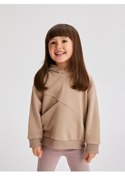 Reserved - Bluza z kieszonką - brązowy ze sklepu Reserved w kategorii Bluzy i swetry - zdjęcie 170828623