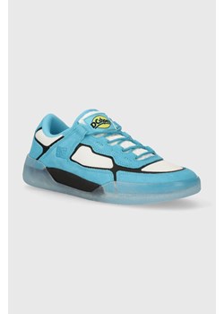 DC sneakersy skórzane kolor niebieski ze sklepu ANSWEAR.com w kategorii Buty sportowe męskie - zdjęcie 170830011