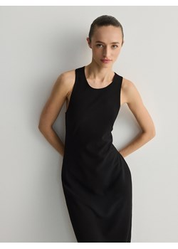 Reserved - Dzianinowa sukienka - czarny ze sklepu Reserved w kategorii Sukienki - zdjęcie 170832424