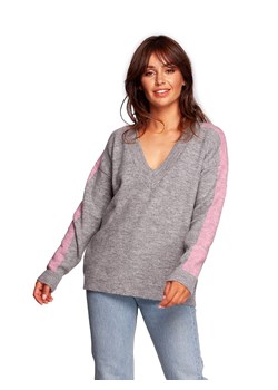 Be Wear Sweter w kolorze szarym ze sklepu Limango Polska w kategorii Swetry damskie - zdjęcie 170836812