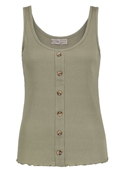 Stitch &amp; Soul Top w kolorze khaki ze sklepu Limango Polska w kategorii Bluzki damskie - zdjęcie 170836860