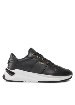 Sneakersy Boss Skylar Runn 50513412 Black 001 ze sklepu eobuwie.pl w kategorii Buty sportowe damskie - zdjęcie 170839672