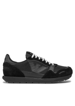 Sneakersy Emporio Armani X4X537 XN730 00002 Czarny ze sklepu eobuwie.pl w kategorii Buty sportowe męskie - zdjęcie 170839774
