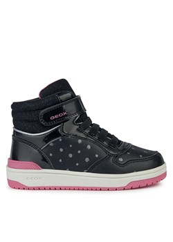 Sneakersy Geox J Washiba Girl J36HXA 004AS C0922 S Czarny ze sklepu eobuwie.pl w kategorii Buty sportowe dziecięce - zdjęcie 170839824