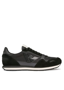 Sneakersy Emporio Armani X4X537 XN730 R926 Czarny ze sklepu eobuwie.pl w kategorii Buty sportowe męskie - zdjęcie 170840101