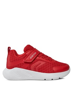 Sneakersy Geox J Sprintye Boy J45GBA 01450 C7000 M Czerwony ze sklepu eobuwie.pl w kategorii Buty sportowe dziecięce - zdjęcie 170840111