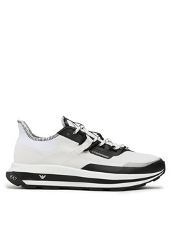 Sneakersy EA7 Emporio Armani X8X145 XK336 D611 White/Black ze sklepu eobuwie.pl w kategorii Buty sportowe męskie - zdjęcie 170840162