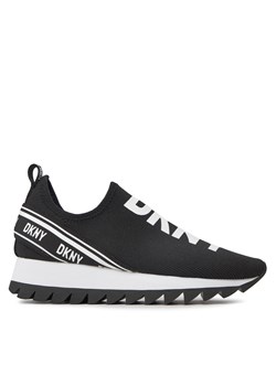 Sneakersy DKNY Abbi Slip On K1457946 Czarny ze sklepu eobuwie.pl w kategorii Buty sportowe damskie - zdjęcie 170840573