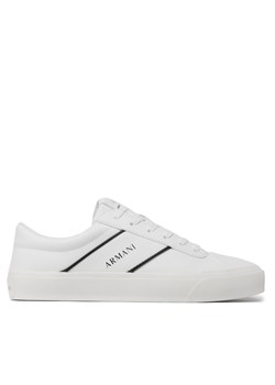 Sneakersy Armani Exchange XUX165 XV758 K488 Off White/Black ze sklepu eobuwie.pl w kategorii Trampki męskie - zdjęcie 170840594