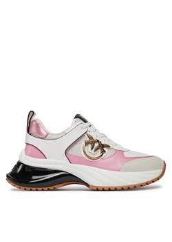 Sneakersy Pinko Ariel 02 SS0027 P020 White/Pink ZN3 ze sklepu eobuwie.pl w kategorii Buty sportowe damskie - zdjęcie 170840623