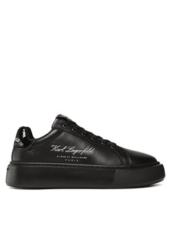 Sneakersy KARL LAGERFELD KL62223F Black Lthr/Mono ze sklepu eobuwie.pl w kategorii Buty sportowe damskie - zdjęcie 170840682
