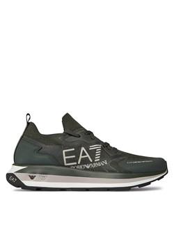 Sneakersy EA7 Emporio Armani X8X113 XK269 S865 Khaki ze sklepu eobuwie.pl w kategorii Buty sportowe męskie - zdjęcie 170840772
