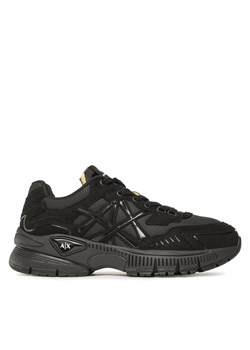 Sneakersy Armani Exchange XUX188 XV775 K001 Black/Black ze sklepu eobuwie.pl w kategorii Buty sportowe męskie - zdjęcie 170840814