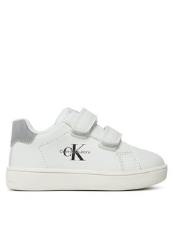 Sneakersy Calvin Klein Jeans V1X9-80853-1355X M White/Grey 092 ze sklepu eobuwie.pl w kategorii Trampki dziecięce - zdjęcie 170840924