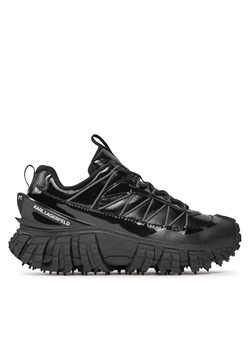 Sneakersy KARL LAGERFELD KL63723 Black Lthr & Textile Mono ze sklepu eobuwie.pl w kategorii Buty sportowe damskie - zdjęcie 170840960