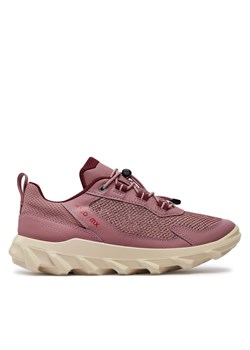 Sneakersy ECCO 82026360574 Blush/Blush/Morillo ze sklepu eobuwie.pl w kategorii Buty sportowe damskie - zdjęcie 170841121