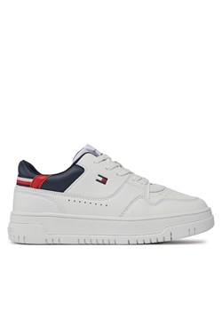 Sneakersy Tommy Hilfiger Low Cut Lace-Up Sneaker T3X9-33367-1355 S Biały ze sklepu eobuwie.pl w kategorii Buty sportowe dziecięce - zdjęcie 170841192