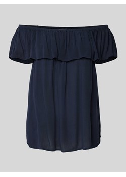 Bluzka z odkrytymi ramionami i falbaną model ‘MARRAKECH’ ze sklepu Peek&Cloppenburg  w kategorii Bluzki damskie - zdjęcie 170842033