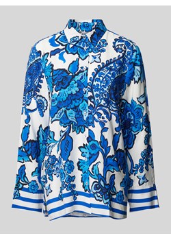 Bluzka z kwiatowym nadrukiem ze sklepu Peek&Cloppenburg  w kategorii Koszule damskie - zdjęcie 170842102