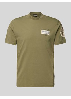 T-shirt z naszywką z logo model ‘AMUNDSEN’ ze sklepu Peek&Cloppenburg  w kategorii T-shirty męskie - zdjęcie 170842131