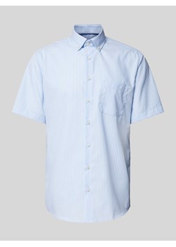 Koszula biznesowa o kroju modern fit w paski ze sklepu Peek&Cloppenburg  w kategorii Koszule męskie - zdjęcie 170842204