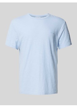 T-shirt z naszywką z logo ze sklepu Peek&Cloppenburg  w kategorii T-shirty męskie - zdjęcie 170842374