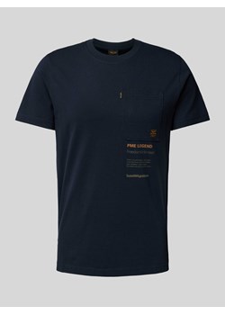 T-shirt z nadrukiem z logo ze sklepu Peek&Cloppenburg  w kategorii T-shirty męskie - zdjęcie 170842411