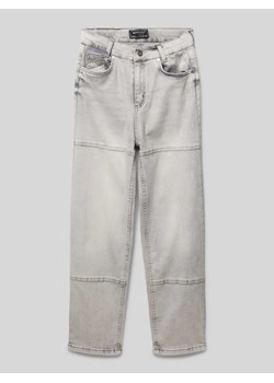 Jeansy o luźnym kroju ze szwami działowymi ze sklepu Peek&Cloppenburg  w kategorii Spodnie chłopięce - zdjęcie 170842481