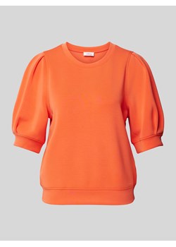 Bluza z bufiastymi rękawami model ‘Peach’ ze sklepu Peek&Cloppenburg  w kategorii Bluzki damskie - zdjęcie 170842611