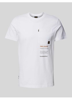 T-shirt z nadrukiem z logo ze sklepu Peek&Cloppenburg  w kategorii T-shirty męskie - zdjęcie 170842612