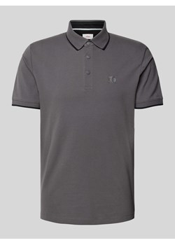 Koszulka polo z detalem z logo ze sklepu Peek&Cloppenburg  w kategorii T-shirty męskie - zdjęcie 170842632