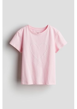 H & M - Top - Różowy ze sklepu H&M w kategorii Bluzki dziewczęce - zdjęcie 170842774