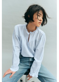 H & M - Tunikowa bluzka z kory - Niebieski ze sklepu H&M w kategorii Bluzki damskie - zdjęcie 170842914