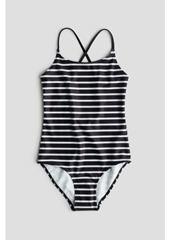 H & M - Wzorzysty kostium kąpielowy - Czarny ze sklepu H&M w kategorii Stroje kąpielowe - zdjęcie 170842932