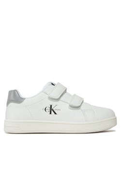 Calvin Klein Jeans Sneakersy V1X9-80853-1355X S Biały ze sklepu MODIVO w kategorii Trampki dziecięce - zdjęcie 170846221