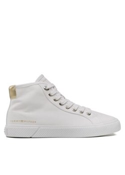 Tommy Hilfiger Sneakersy Essential Highcut Sneaker FW0FW07120 Biały ze sklepu MODIVO w kategorii Trampki damskie - zdjęcie 170846231