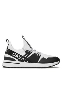 Just Cavalli Sneakersy 74QB3SD3 Biały ze sklepu MODIVO w kategorii Buty sportowe męskie - zdjęcie 170846264