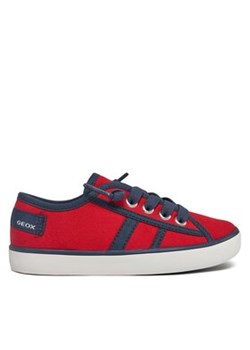 Geox Sneakersy J Gisli Boy J455CA 00010 C7217 S Czerwony ze sklepu MODIVO w kategorii Trampki dziecięce - zdjęcie 170846902