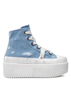 Inuikii Sneakersy Levy Jeans High 30103-058 Niebieski ze sklepu MODIVO w kategorii Trampki damskie - zdjęcie 170846992